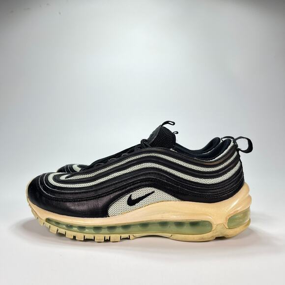 Nike Air Max 97 Black Reflective Athletic Comfort Running Shoes Women's Size 7 - Picture 2 of 10